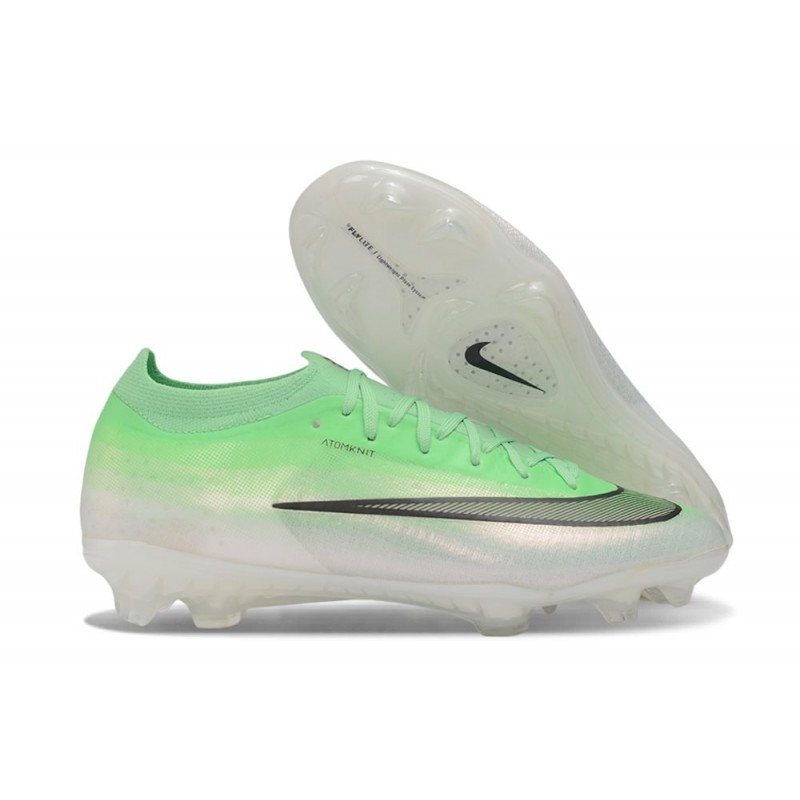 Chaussure de foot Nike Zoom Mercurial Vapor 17 Elite FG Vert Noir – Image 3