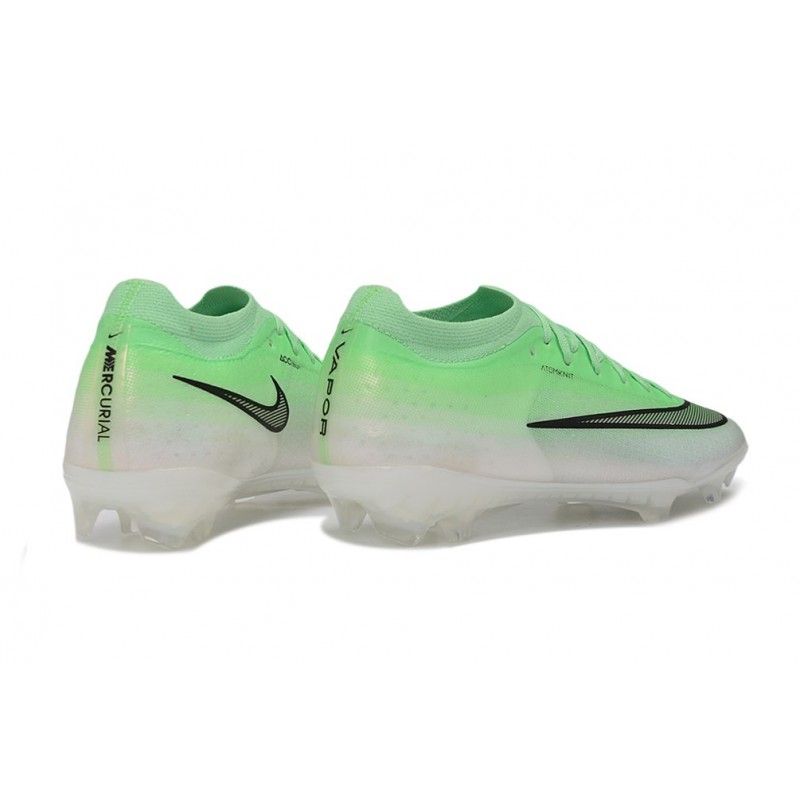 Chaussure de foot Nike Zoom Mercurial Vapor 17 Elite FG Vert Noir – Image 4
