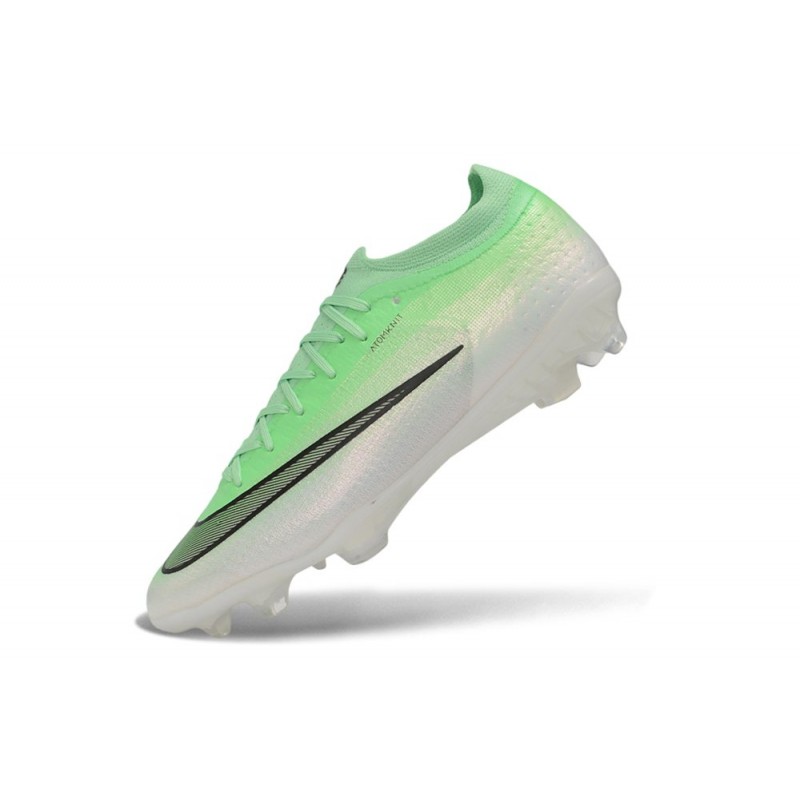 Chaussure de foot Nike Zoom Mercurial Vapor 17 Elite FG Vert Noir – Image 6