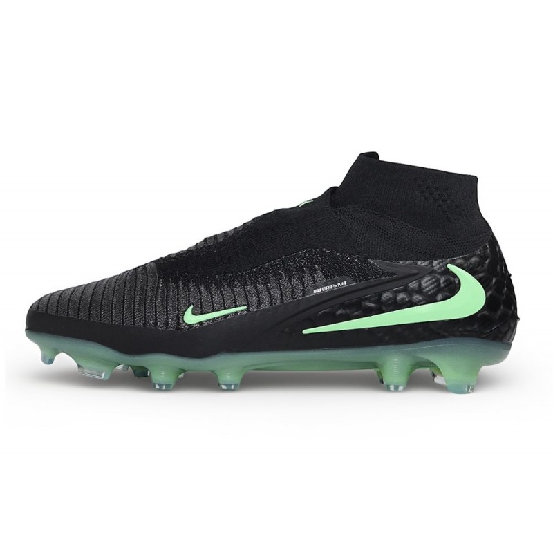 Chaussure de football Neuf Nike Phantom 6 High Elite FG Noir Vert Illusion