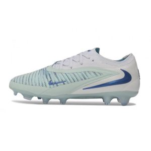 Chaussures Foot Nike Phantom 6 Low Elite FG Bleu Glacier