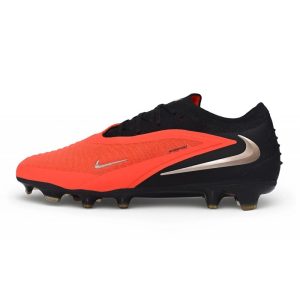 Chaussures Foot Nike Phantom 6 Low Elite FG Brt Rouge foncé Fumé Noir