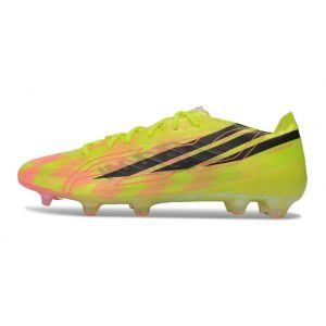 Chaussures adidas F50 Hyperfast EVO FG Jaune Noir Solar Turquoise Édition Limitée