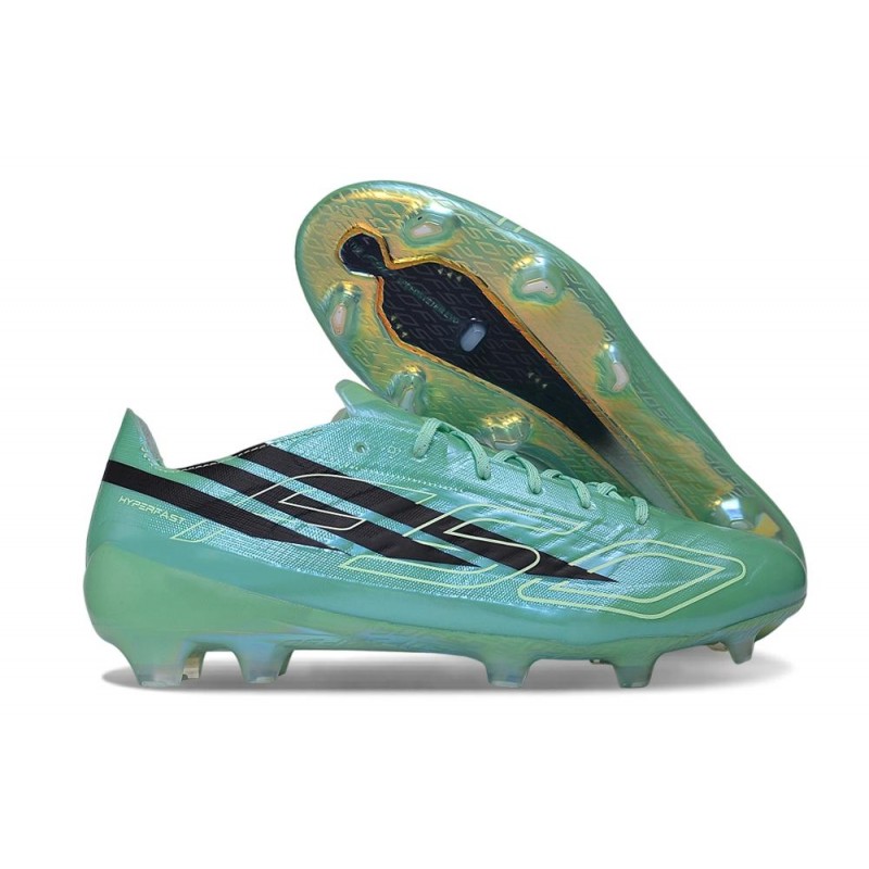 Chaussure de Football adidas F50 Hyperfast EVO FG Vert Noir – Image 3