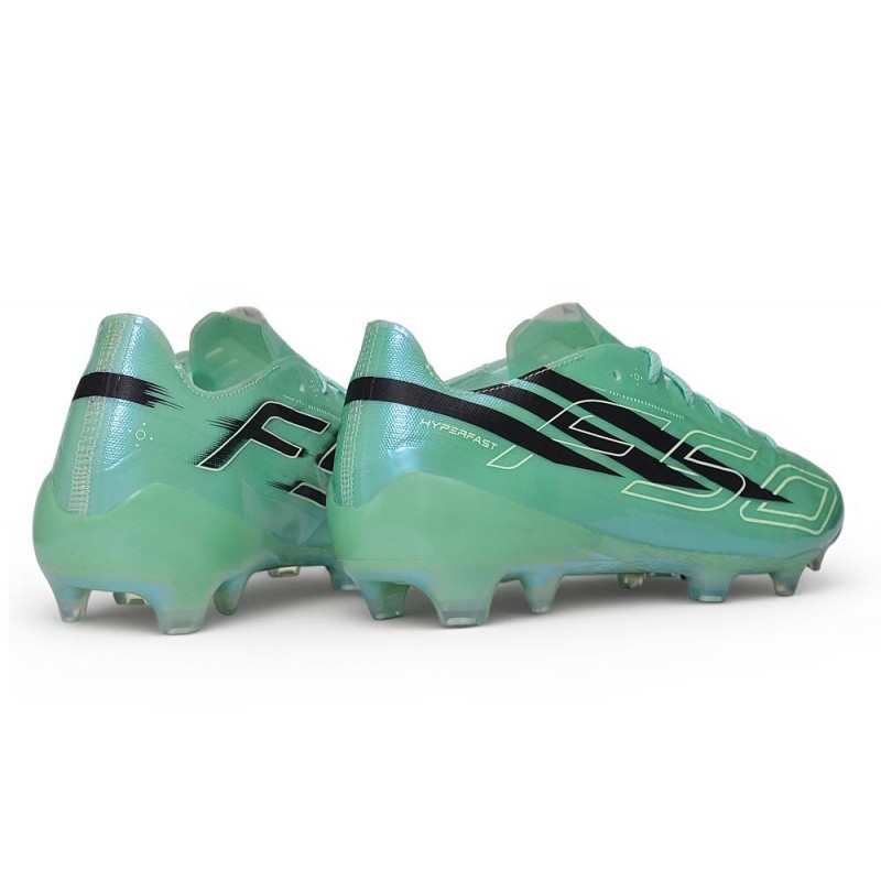 Chaussure de Football adidas F50 Hyperfast EVO FG Vert Noir – Image 4